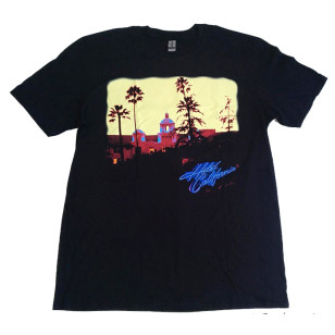 Eagles - Hotel California Official Fitted Jersey T Shirt ( Men L) ***READY TO SHIP from Hong Kong***